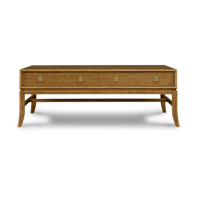 Martine Solid Wood Single Coffee Table
