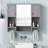 Modern Wall Mounted Bathroom Storage Cabinet-1014901438
