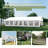 Steel Storage Canopy, Heavy Duty Party Tent-97316884