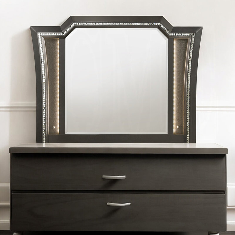Kaitlyn Mirror W/Led, Gray
