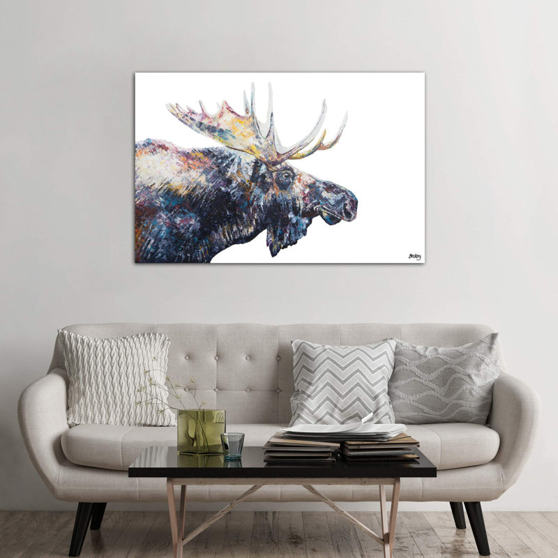Jed by Becksy - Wrapped Canvas Print, No Frame, 101.6 cm H x 66.04 cm W x 3.175 cm D