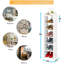 7 Pair Shoe Rack