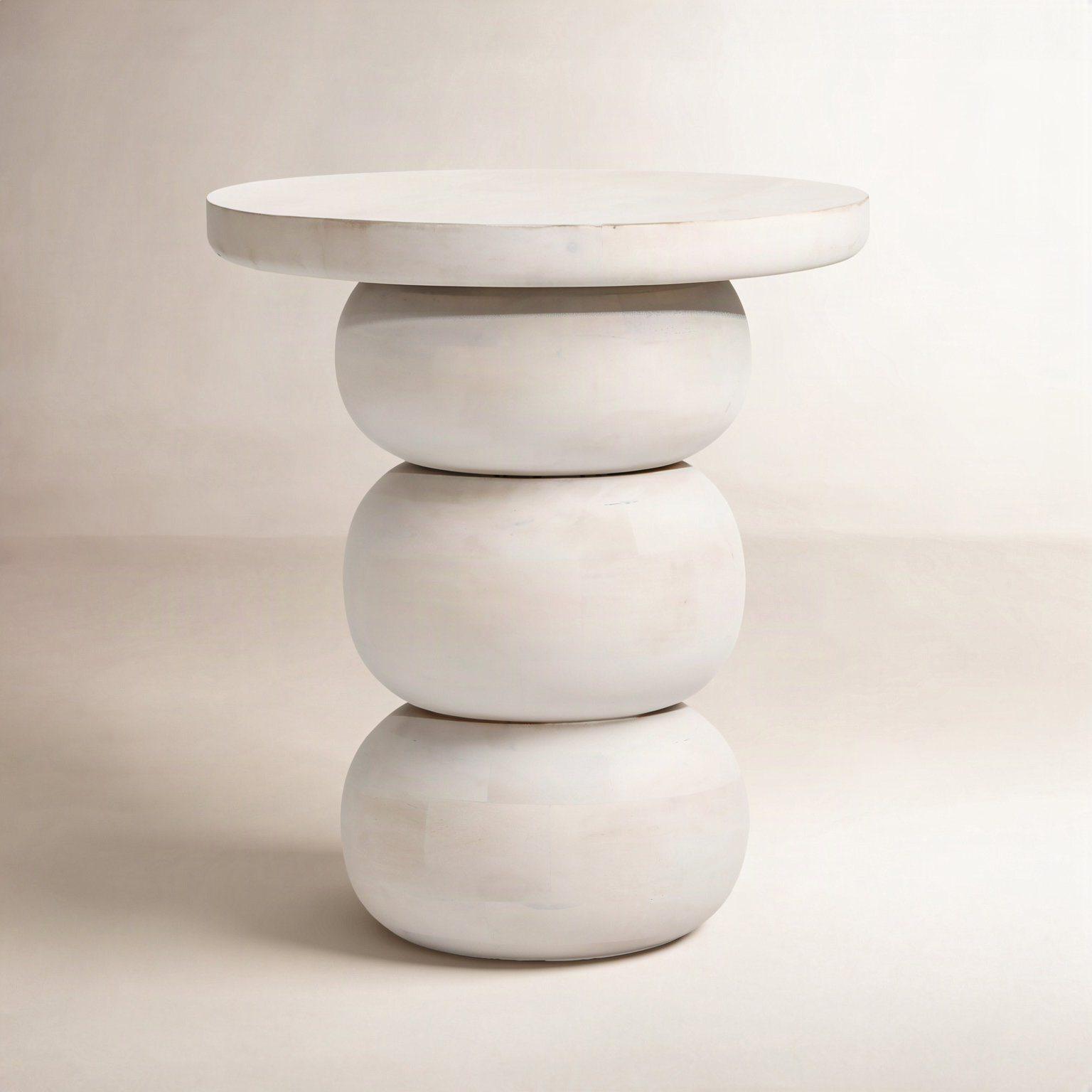 Solid Wood End Table