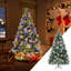 Lighted Artificial Pine Christmas Tree-1553849437