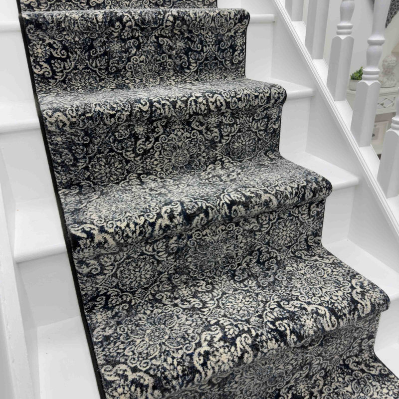 Stair Runner Floral Area Rug, Stair Runner 66 x 630 cm