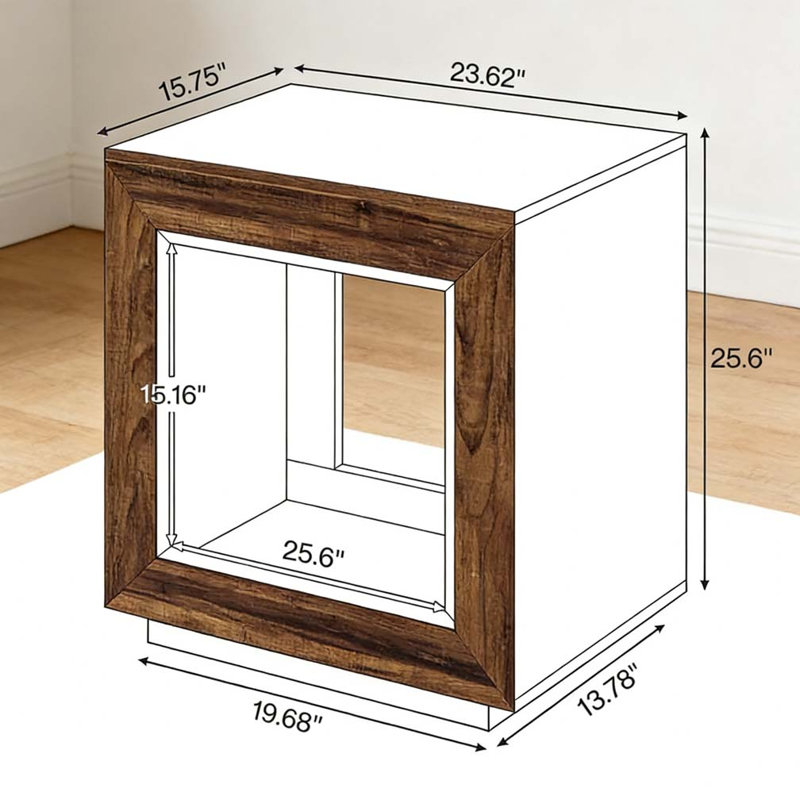 Square End Table