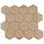 Meadowmere 3" Hexagon Matte Ceramic Tile-37962984