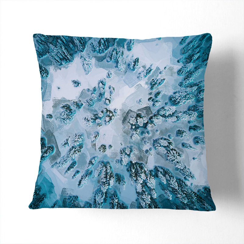 Abstract Square Cushion, 55cm H x 55cm W x 20cm D