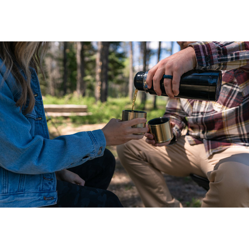Stansport 12 Gauge Shotshell Thermo Bottle, Black