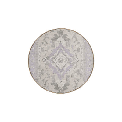 Machine Washable Beige Area Rug