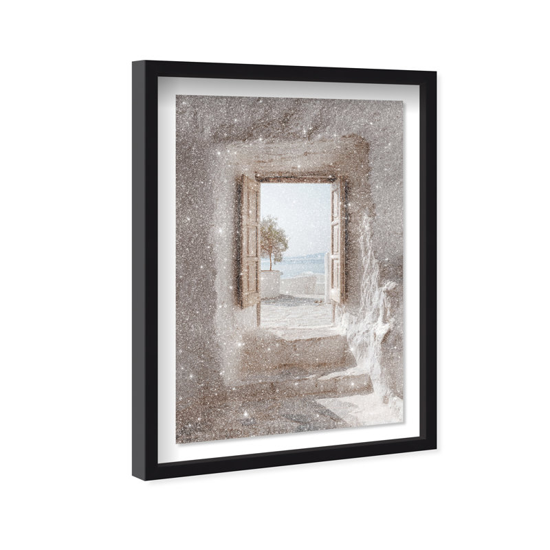 Mortar Meditation Print by Oliver Gal, 46.5"H x 31.5"W, Black Shadowbox