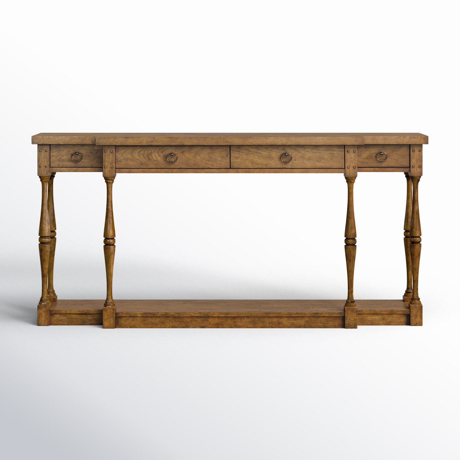 Sanctuary 72" Console Table, Light Ash