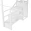 Grand escalier de garde-robe en métal blanc-1258522411