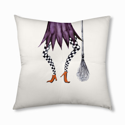 297_Coussin de sol touffeté Halloween Design Esmerelda