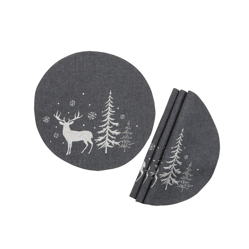 Récapitulatif 16" cerf Xan, Brun / Gris