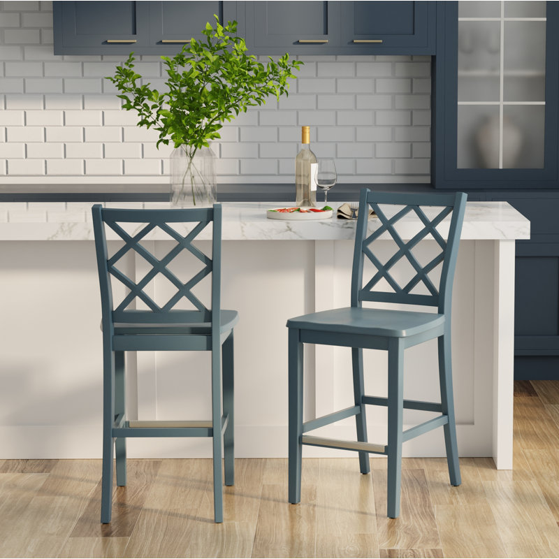 Chaise de salle à manger à hauteur de comptoir, Marine