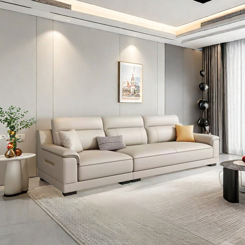 Minimalist modern luxury sofa, 3, 35.43" H x 86.61" W x 36.61" D
