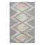 Warren Flatweave Geometric Area Rug in Gray/Ivory-306797050