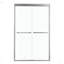 Cabine de douche coulissante demi-cadre l 48 po x H 76 po-111670946