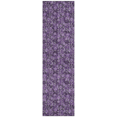 Azniv Washable Floral Indoor / Outdoor Rug