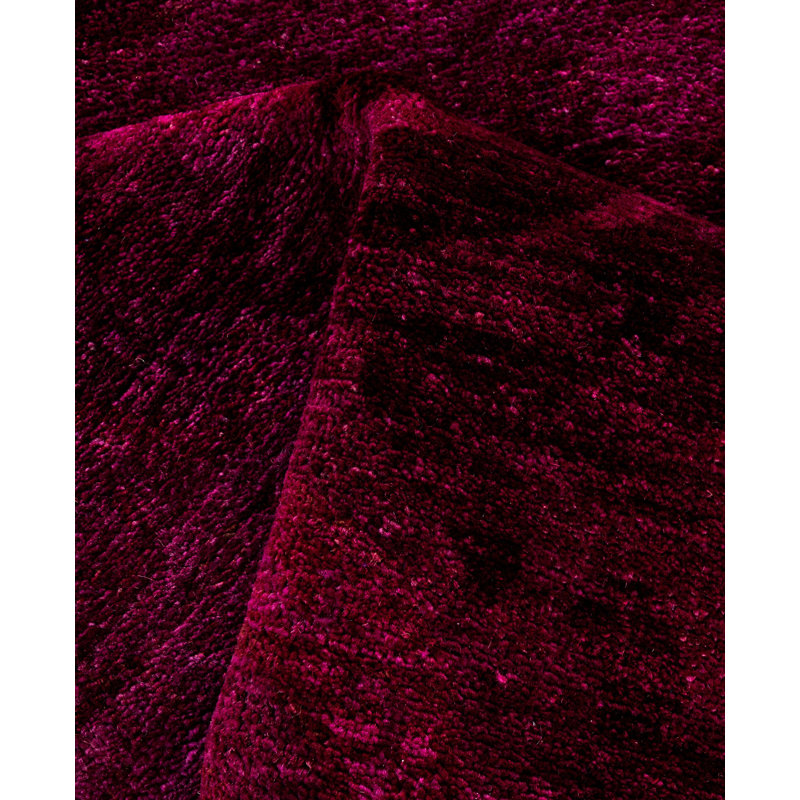 Overdyed One-of-a-Kind 6' 0" X 6' 6" Hand Knotted Area Rug