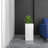 Terra Fiberstone And MGO Clay Planter, Mid-Century Modern Tall Square Planter Pot For Indoor And Outdoor-97857795-97857797