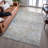 Premium Machine Washable Ducote AMF1127 Stripes Rug-1369408860