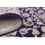 Tapis traditionnel Kelayeh à vagues de couleur
