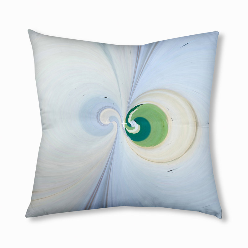 139_Oreiller de sol touffeté bohémien et éclectique, 26 po x 26 po