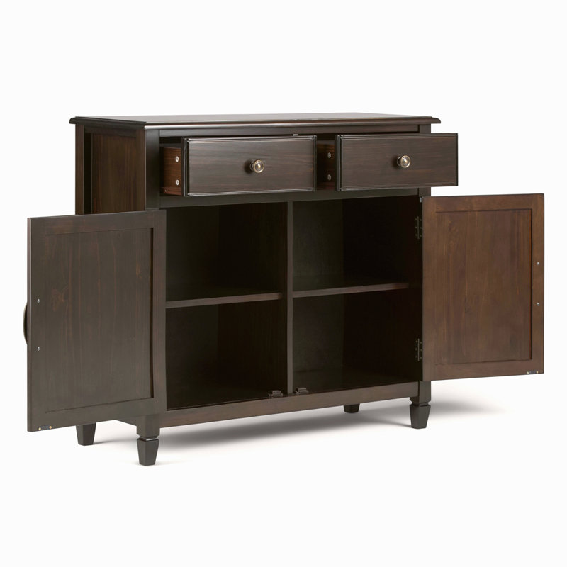 Connaught Solid Wood Entryway Storage Cabinet