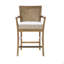 Cane Back Counter Stool