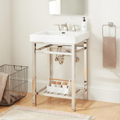 Console à drisse 24 "avec plateau moderne