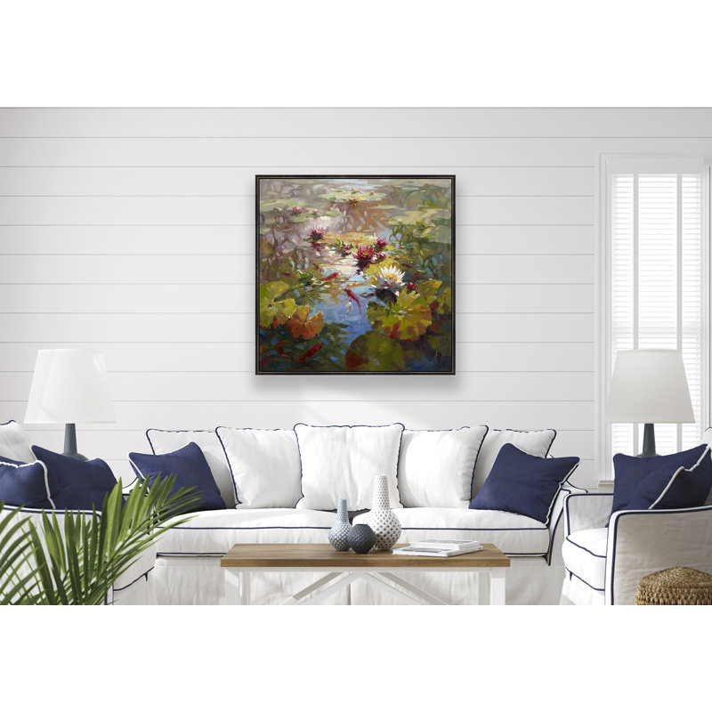 Plants & Flowers Print, 47" H x 47" W, Brown