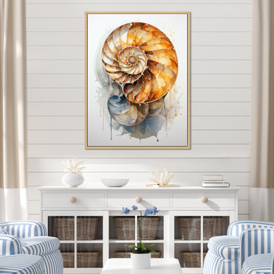 Golden Sea Sheel Spiral I