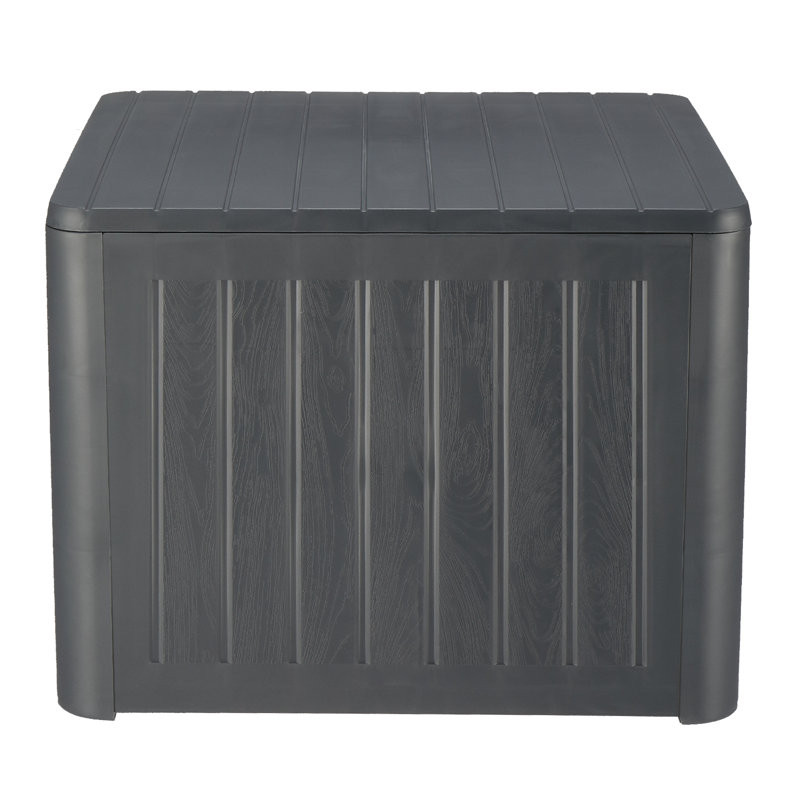 Winado 22.05'' W 36 Gallons Plastic Deck Box in Gray