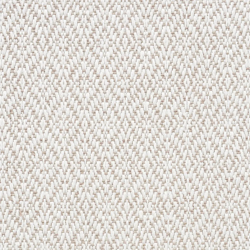 Tissu intérieur / extérieur tissé à losanges, Naturel