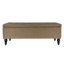 Banc de rangement rembourré avec pieds en bois massif Balcom-1873684130-1873966644