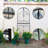 Bromell 70.8'' H x 25.6'' W Iron Lattice Panel Trellis