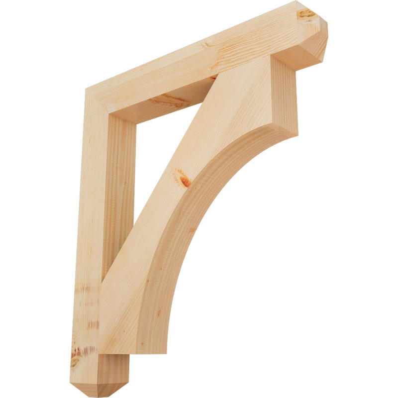 Support Westlake Craftsman, H 32 po x l 3,5 po x P 28 po, Douglas, Lisse