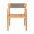 Outdoor Patio Acacia Wood Club Chair-714159666