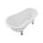 53.1'' x 25.6'' Freestanding Soaking Acrylic Bathtub-72770251-76285537