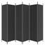Paravent 6 panneaux vidaXL noir 118,1 po x 78,7 po-88446022-88446025-94826625