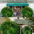 Outdoor decorative flower bouquet two-piece set, artificial flower bouquet for spring and summer decoration, Persian fern artificial flower 9.84 inch, Persian fern no-watering garden decorative flower bouquet, porch decoration Persian artificial flower-760831354