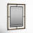 Samara Iron Rectangle Wall Mirror