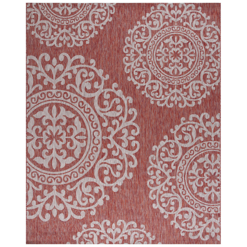 Cys2019 Performance Geometric Indoor/Outdoor Area Rug
