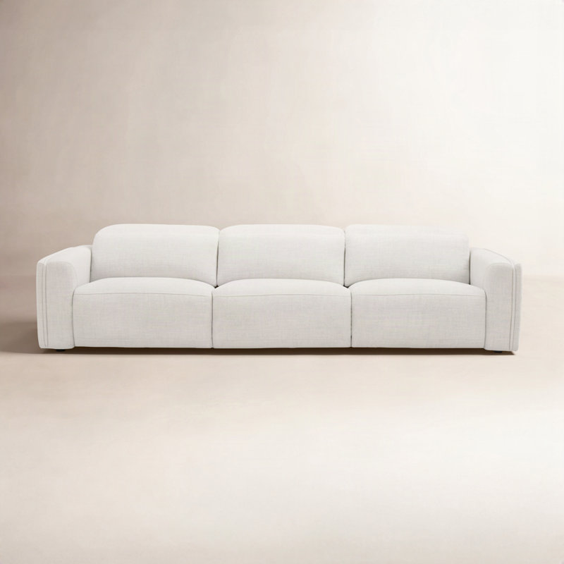 Wilder Power Recliner Sofa Soft Taupe, Beige