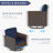 Patio Wicker Rattan Swivel Rocking Outdoor Lounge Accent Chair (set Of 2)-974041330