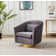 Skye Upholstered Swivel Barrel Chair