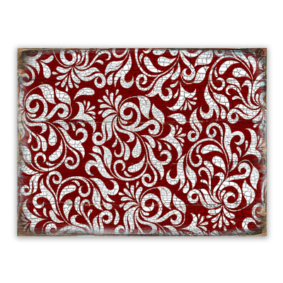 Handmade Abstract Wall Decor on Wood