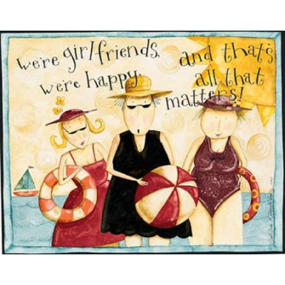 Posterazzi " Friend " by Dan DiPaolo Painting Print